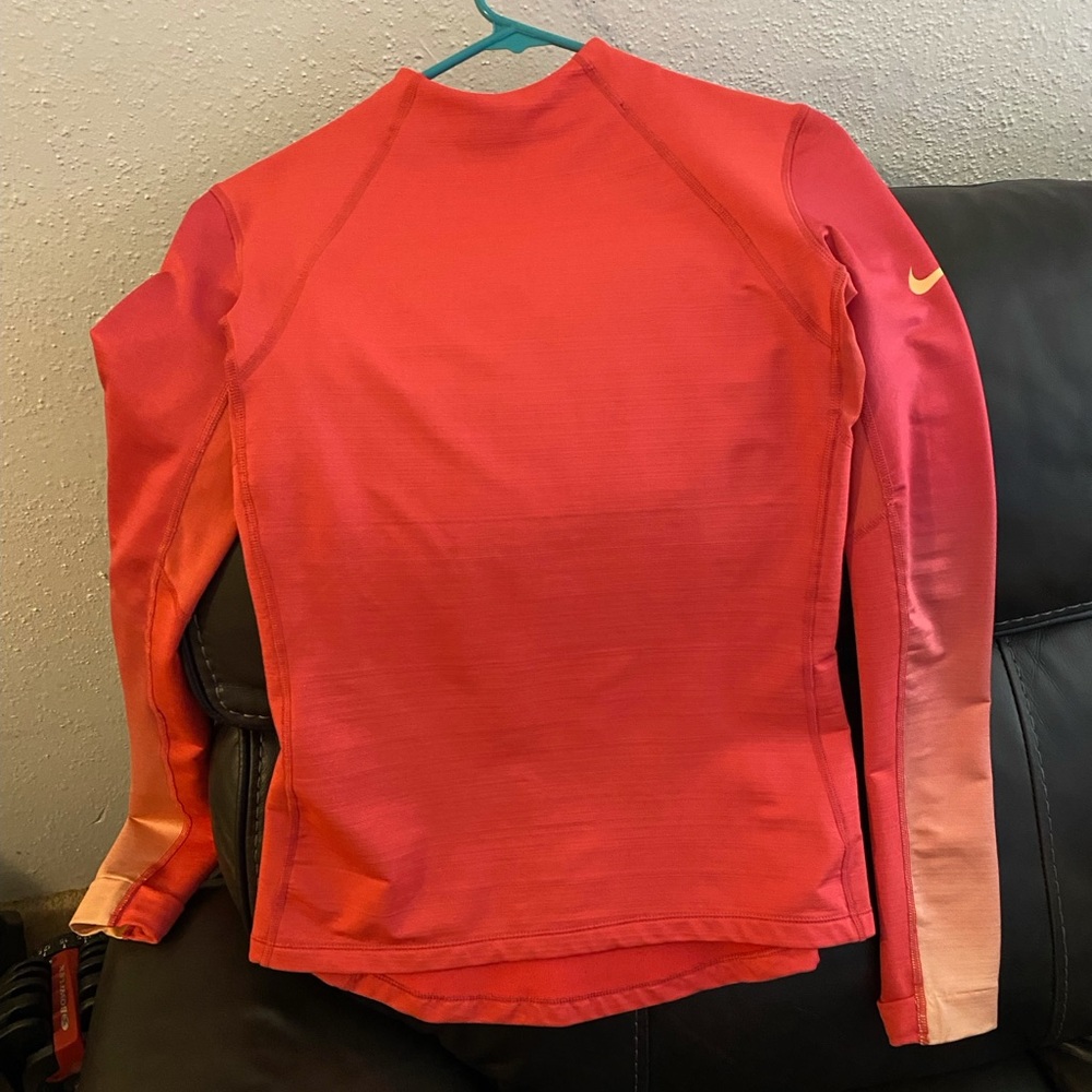 Nike Pink Long Sleeve Top